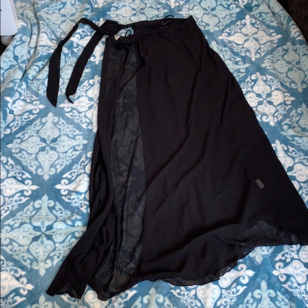 Beach sheer cover-up